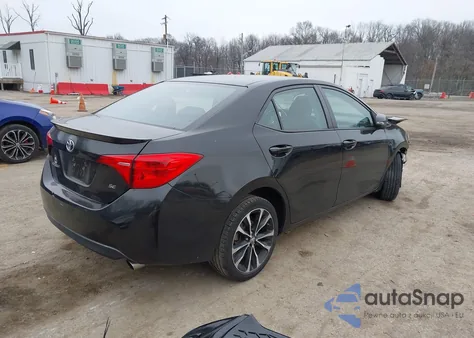 2017 Toyota Corolla Se z USA, uszkodzony, nr VIN 2T1BURHE6HC862738